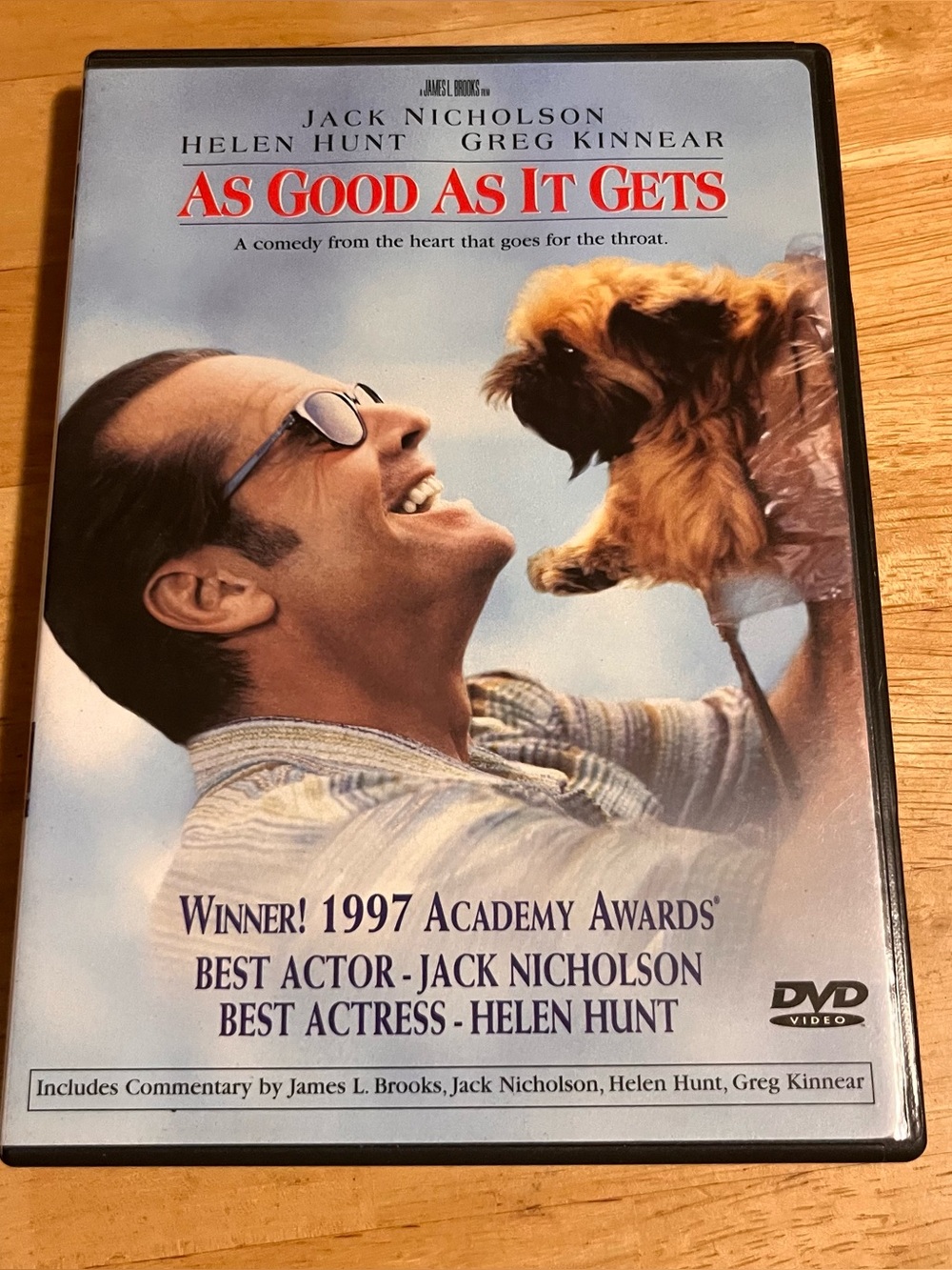 As Good As It Gets DVD